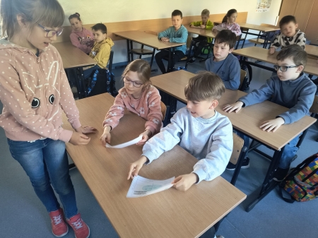 Dziś w klasie Ic… wieś przyszła do miasta! 