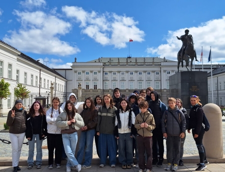 Drugi dzień klasy VIIb w Warszawie – historia, kultura i smaki stolicy! 
