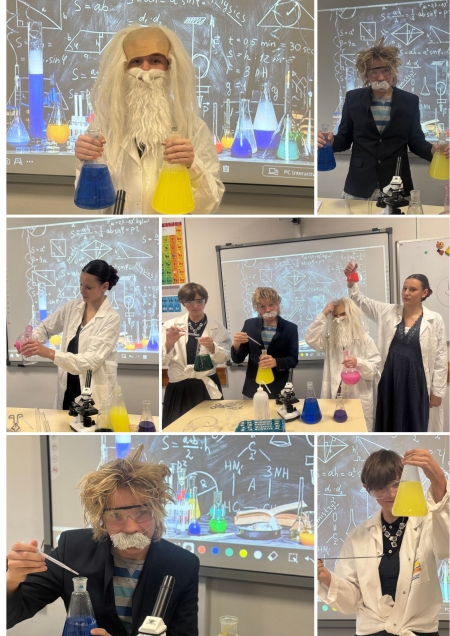 Dzień Szalonego Naukowca w klasie 8a!