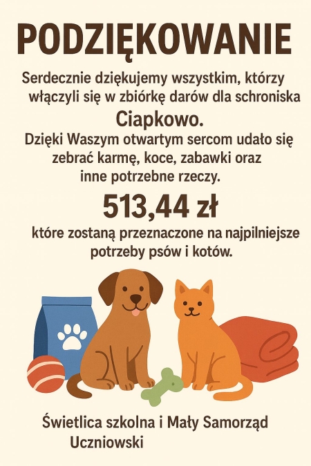 Świetlica znowu pokazała moc dobrego serca!