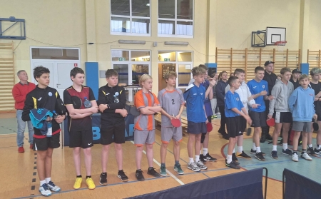 Finał Wojewódzki Igrzysk Młodzieży Szkolnej w Tenisie Stołowym
