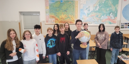 Filip z klasy VIc został finalistą Wojewódzkiego Konkursu Geograficznego! 