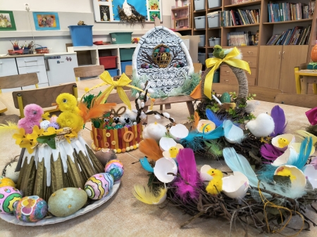 Wyniki międzyświetlicowego konkursu pt. '' Stroik wielkanocny'' 