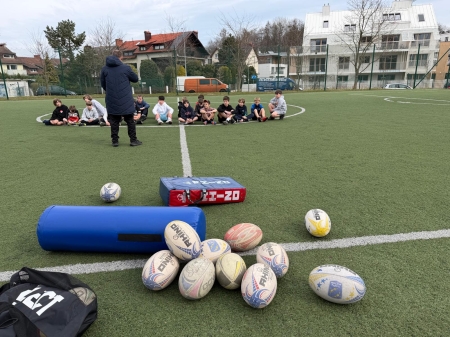 Rugby na naszym boisku!