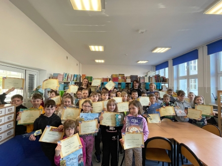 Maraton czytelniczy klas II – wyniki! 
