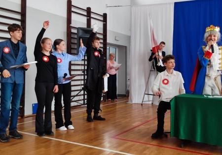 Świętowaliśmy 3 Maja w naszej szkole!