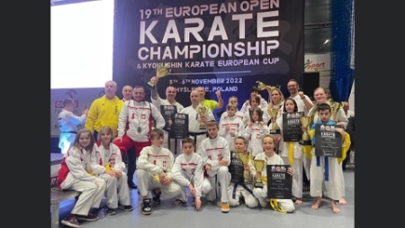 Sukcesy naszych uczniów w Pucharze Europy w Karate Kyokushin