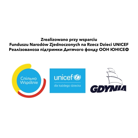 UNICEF wspiera gdyńskich / ЮНІСЕФ ПІДТРИМУЄ УЧНІВ ГДИНІ